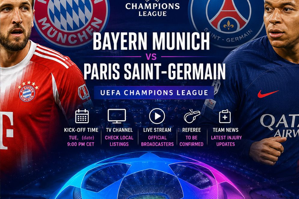 Bayern Munich vs Paris Saint-Germain in UEFA Champions League: Match Preview, Kick-Off Time, Live Stream, Team News & Latest Updates
